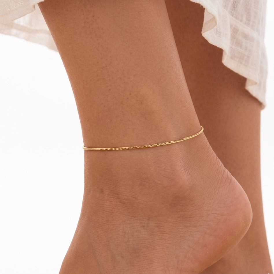 Anklet for Women, Stainless Steel