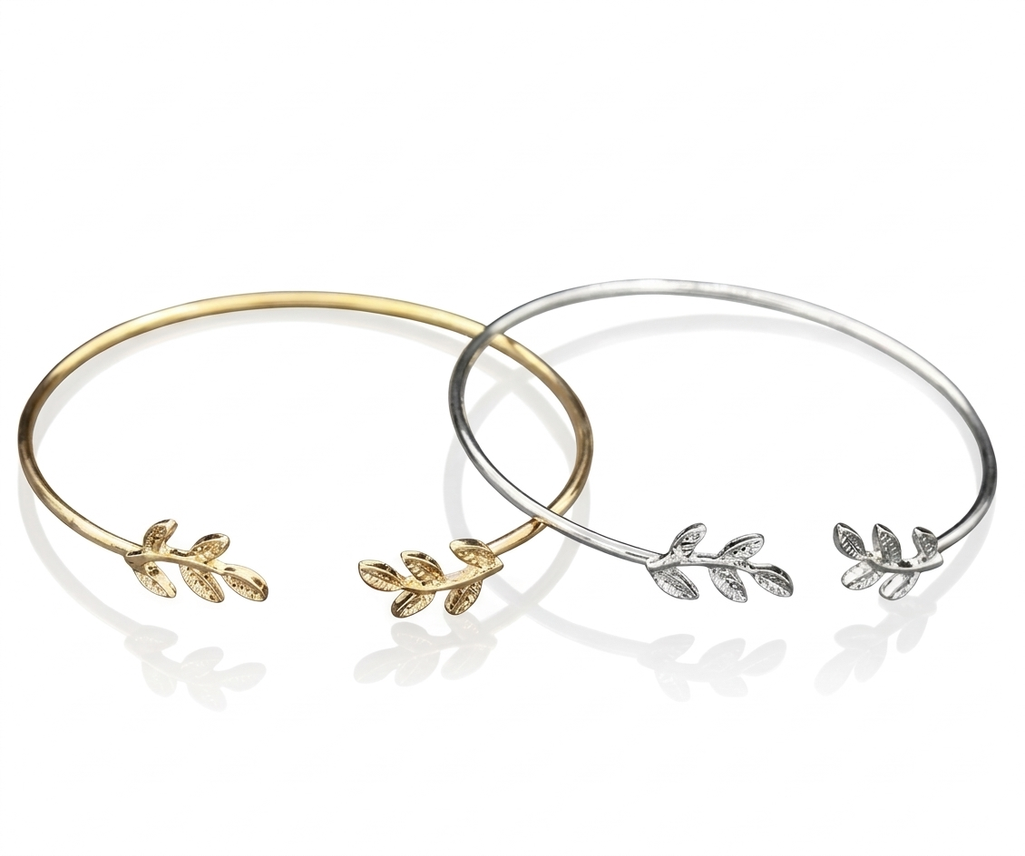 Leaf Cuff Bracelets